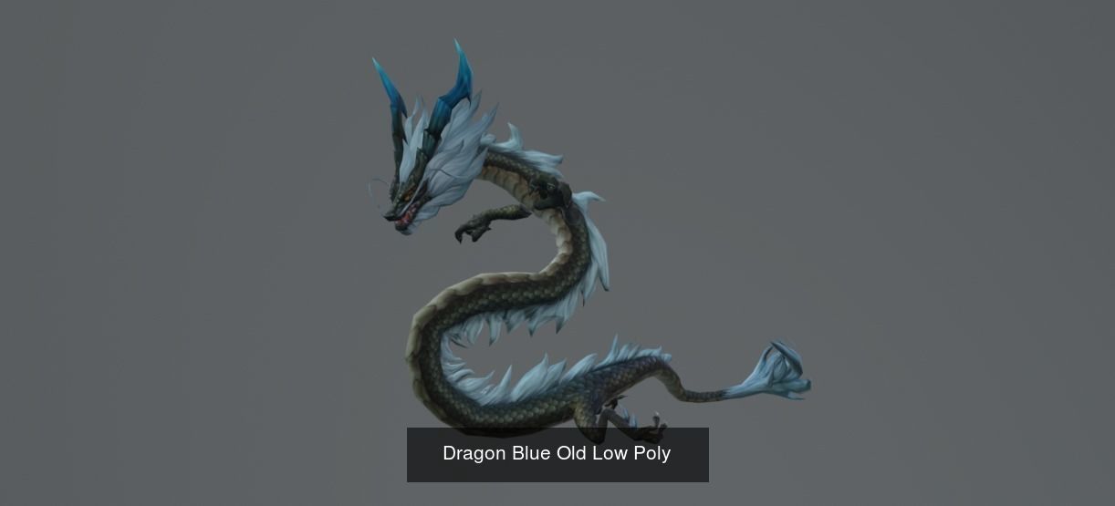 FULL OF PACK 69 MODEL MONSTER FANTASY LOW POLY AND HIGH POLY  3D Model Collection_49