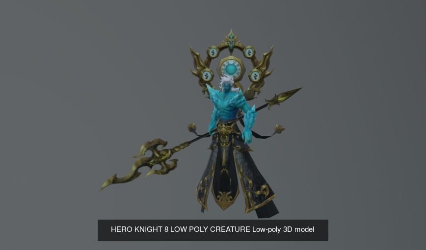 FULL OF PACK 69 MODEL MONSTER FANTASY LOW POLY AND HIGH POLY  3D Model Collection_62