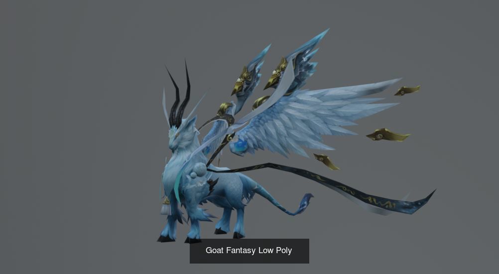 FULL OF PACK 69 MODEL MONSTER FANTASY LOW POLY AND HIGH POLY  3D Model Collection_66