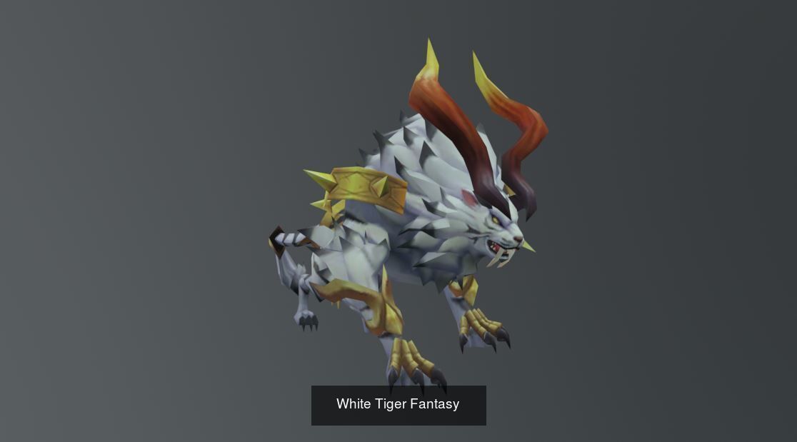 FULL OF PACK 69 MODEL MONSTER FANTASY LOW POLY AND HIGH POLY  3D Model Collection_87