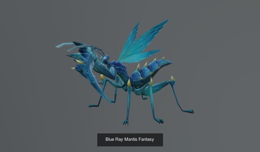 FULL OF PACK 69 MODEL MONSTER FANTASY LOW POLY AND HIGH POLY  3D Model Collection_71
