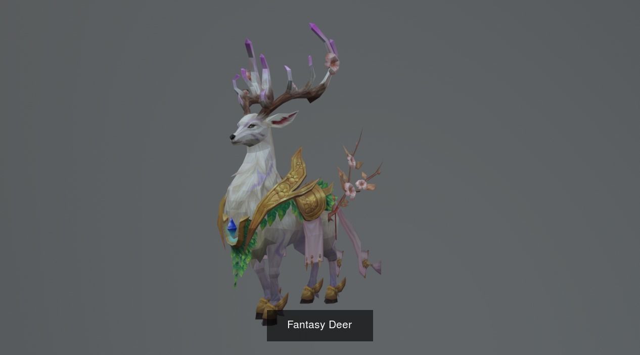 FULL OF PACK 69 MODEL MONSTER FANTASY LOW POLY AND HIGH POLY  3D Model Collection_29