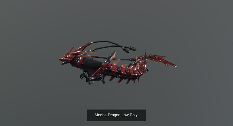 FULL OF PACK 69 MODEL MONSTER FANTASY LOW POLY AND HIGH POLY  3D Model Collection_90