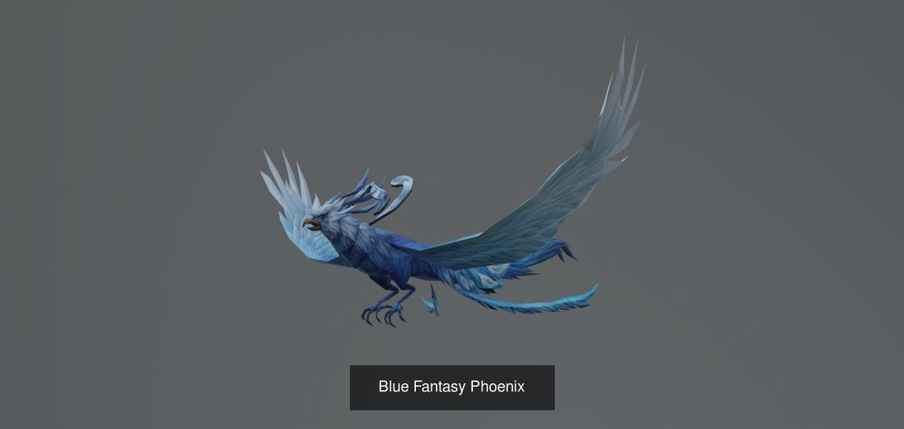 FULL OF PACK 69 MODEL MONSTER FANTASY LOW POLY AND HIGH POLY  3D Model Collection_27