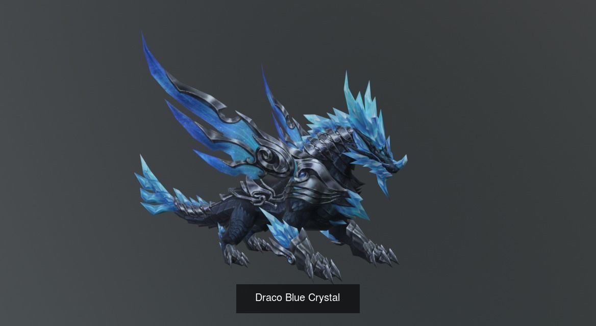 FULL OF PACK 69 MODEL MONSTER FANTASY LOW POLY AND HIGH POLY  3D Model Collection_39