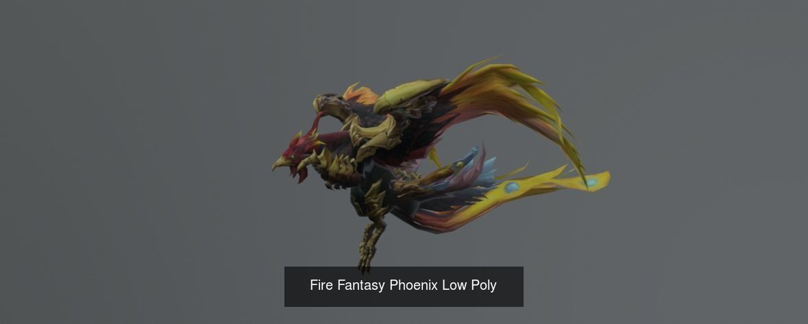 FULL OF PACK 69 MODEL MONSTER FANTASY LOW POLY AND HIGH POLY  3D Model Collection_54