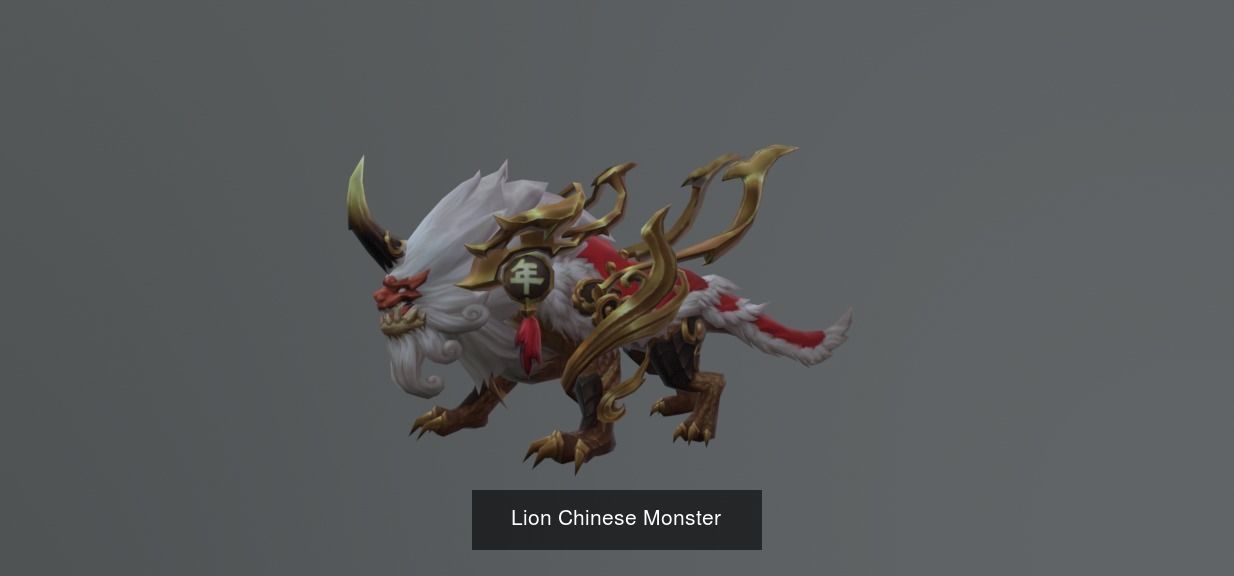 FULL OF PACK 69 MODEL MONSTER FANTASY LOW POLY AND HIGH POLY  3D Model Collection_48