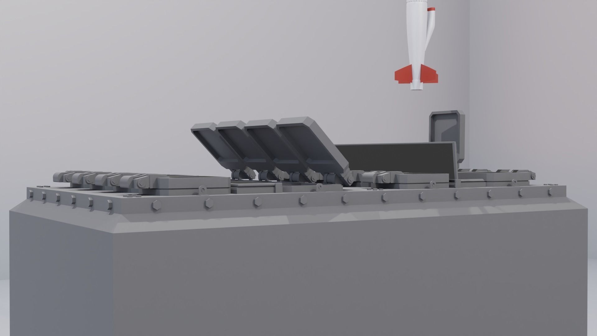  Vertical Launching System BGM 109 Tomahawk 3D model_7