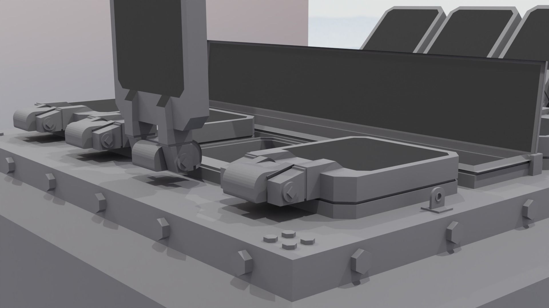  Vertical Launching System BGM 109 Tomahawk 3D model_9