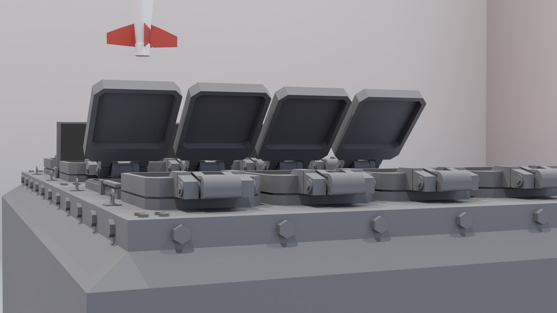  Vertical Launching System BGM 109 Tomahawk 3D model_6