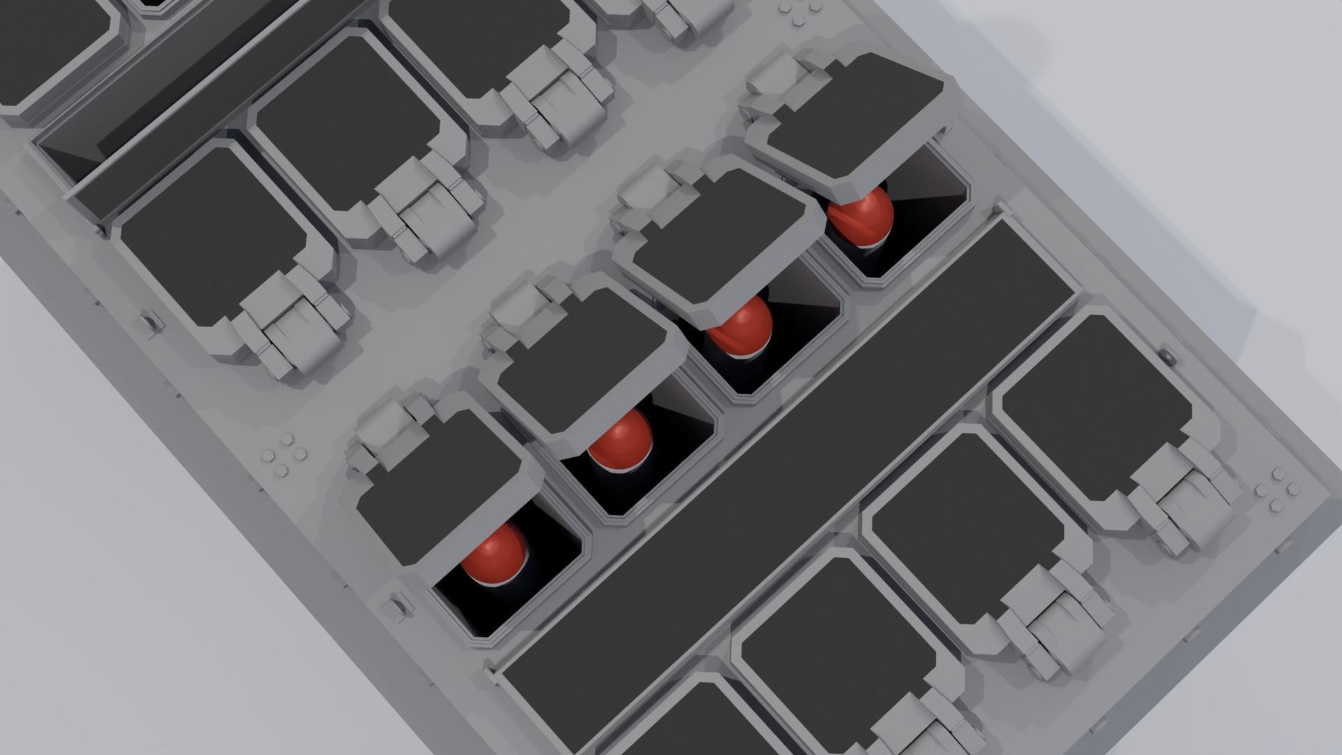  Vertical Launching System BGM 109 Tomahawk 3D model_8