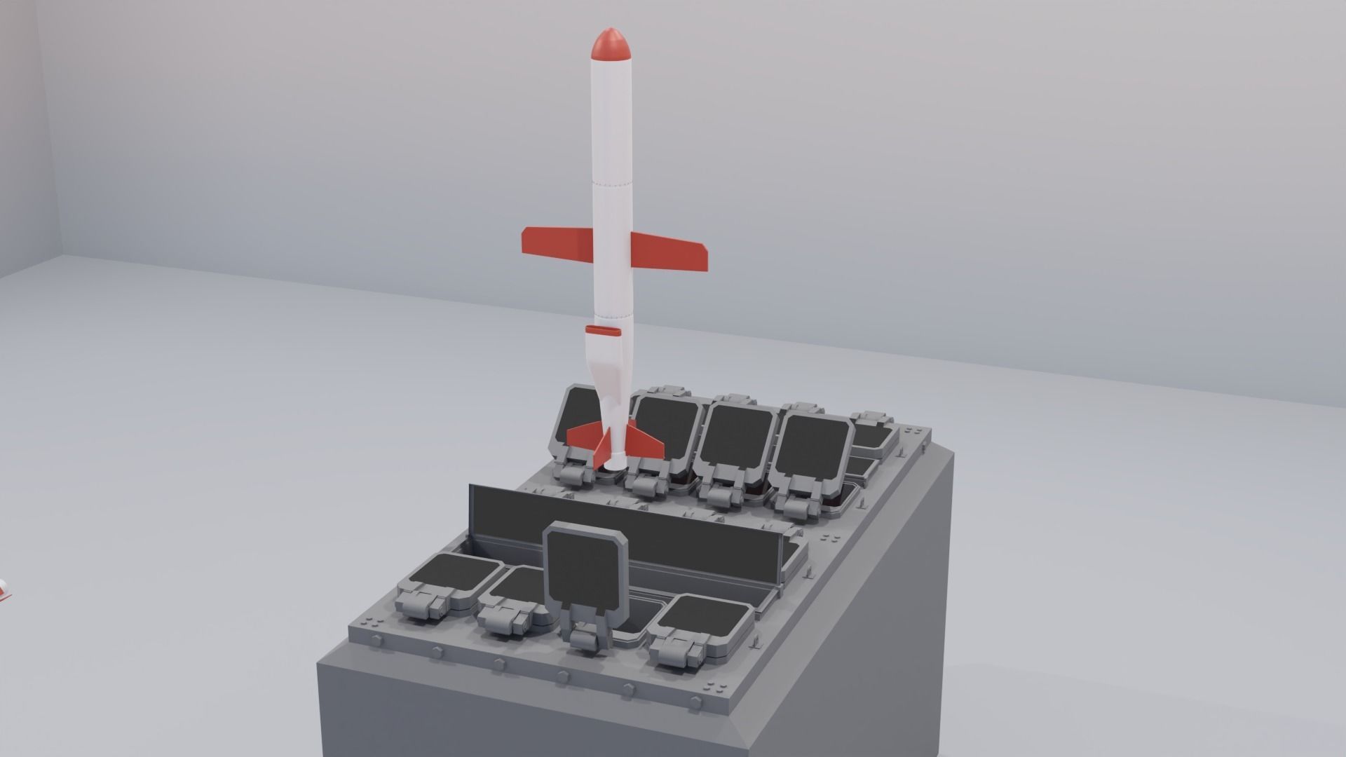  Vertical Launching System BGM 109 Tomahawk 3D model_4