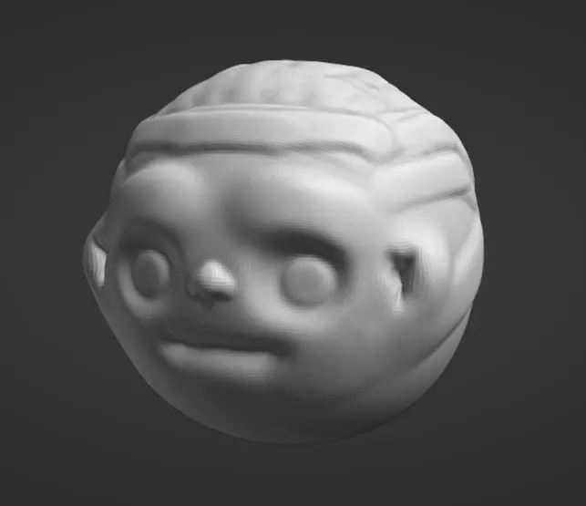 face kid Free 3D print model