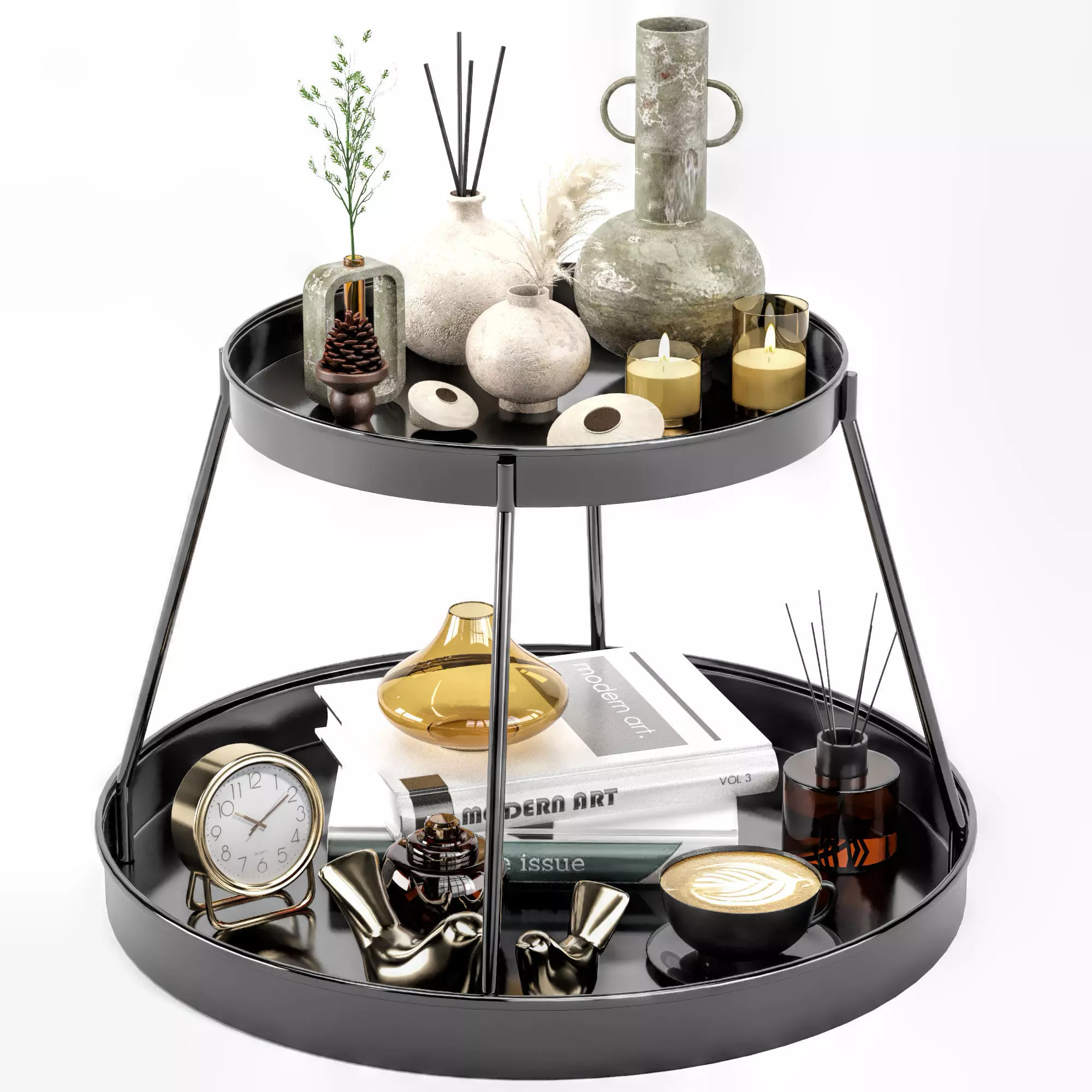 decorative 64 3D model_0