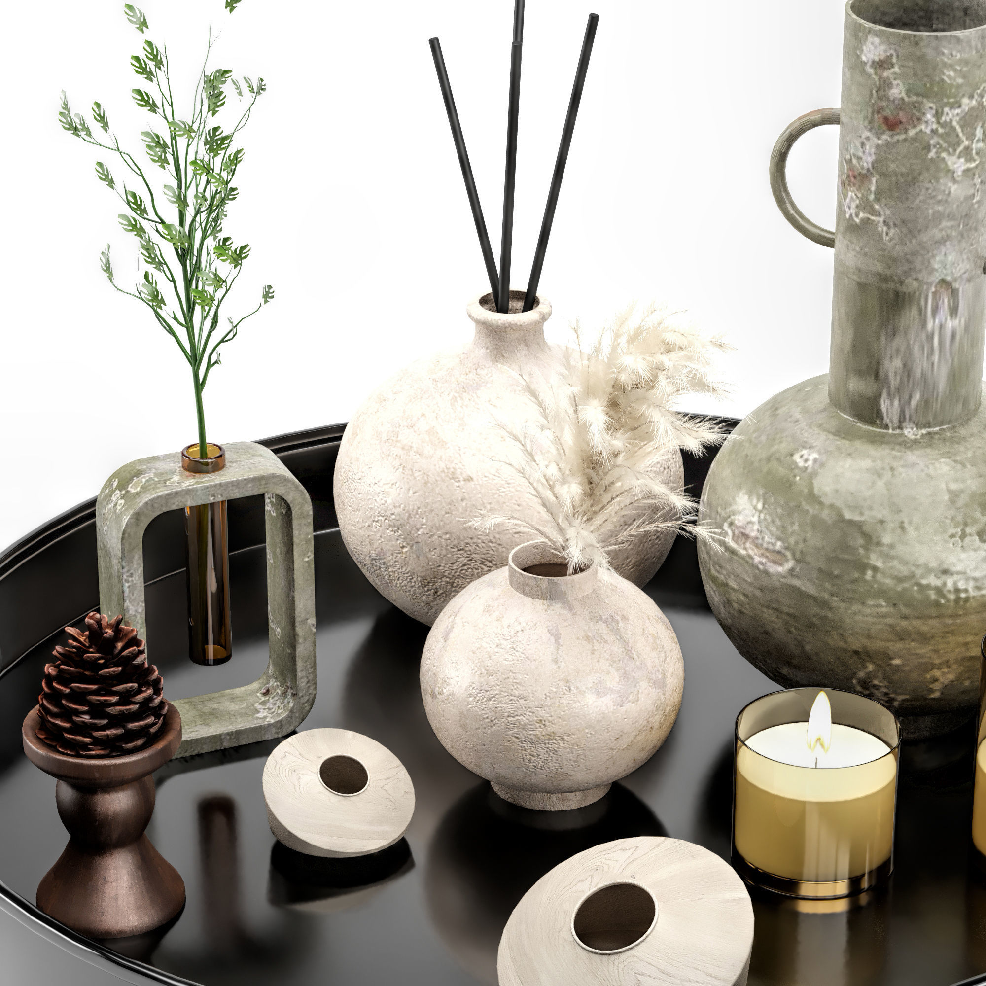 decorative 64 3D model_1