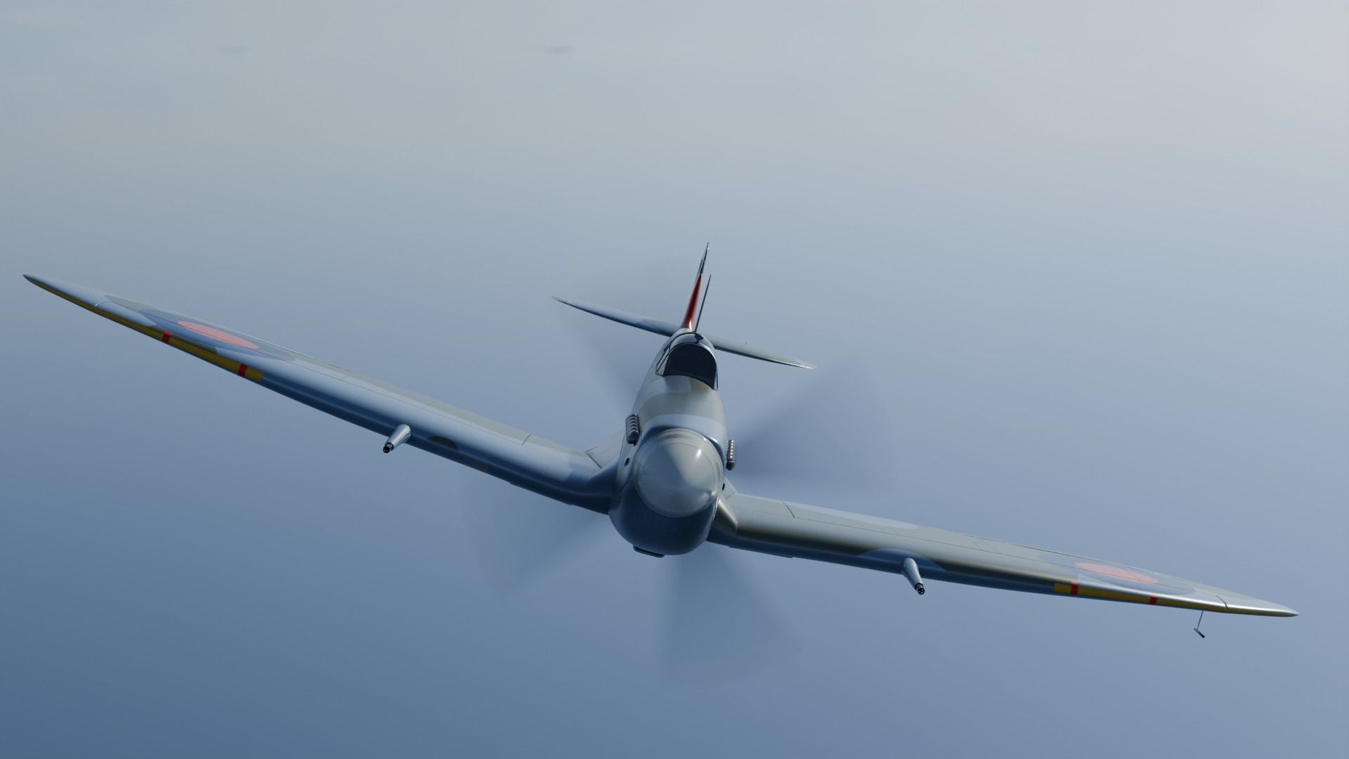 supermarine spitfire  3D model_2