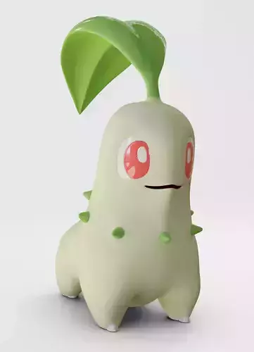 chikorita  3D print model