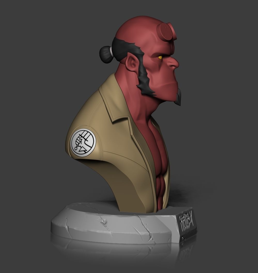 HELLBOY 3D print model_10