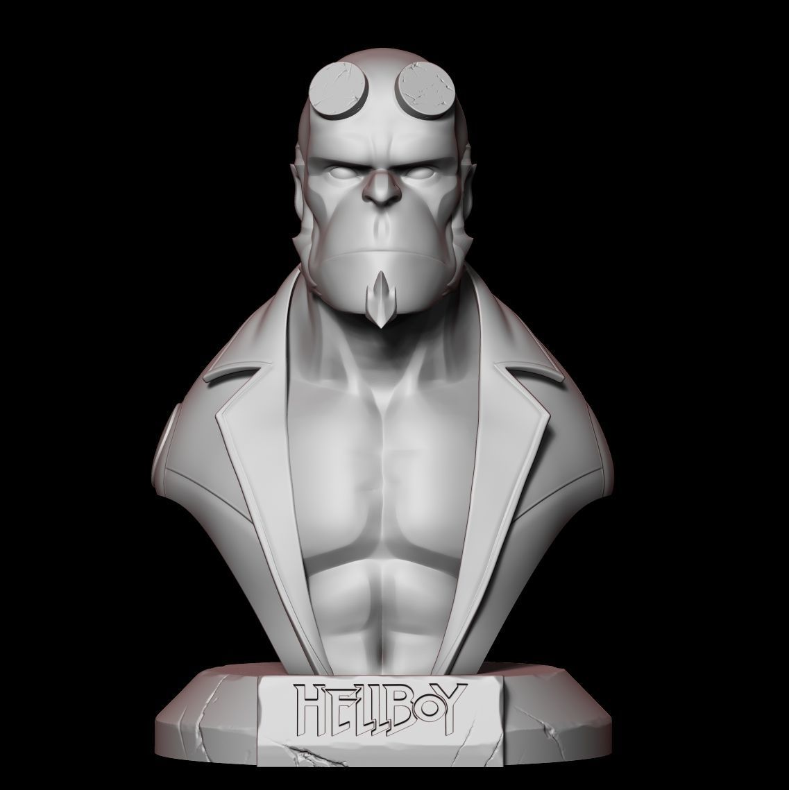 HELLBOY 3D print model_14