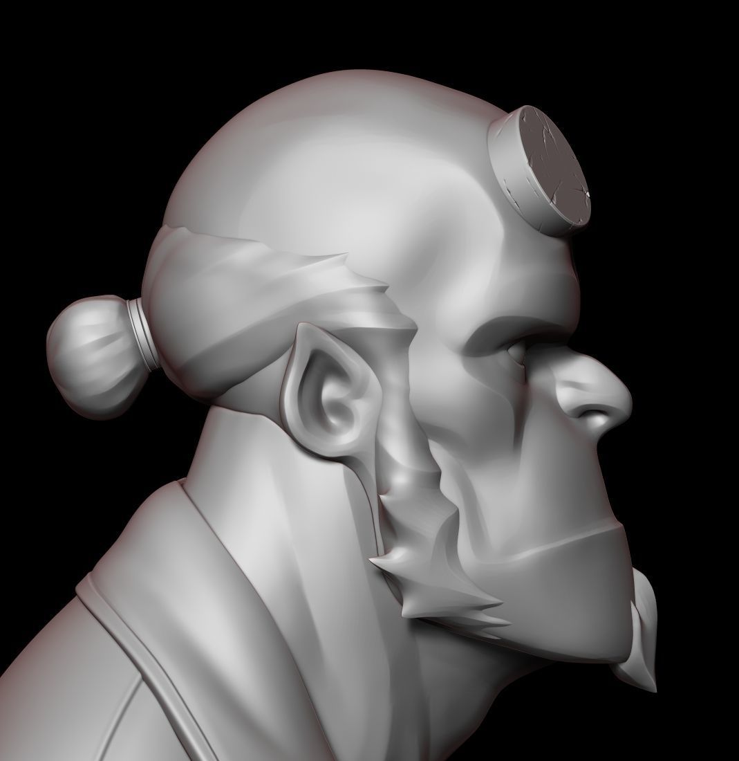 HELLBOY 3D print model_19