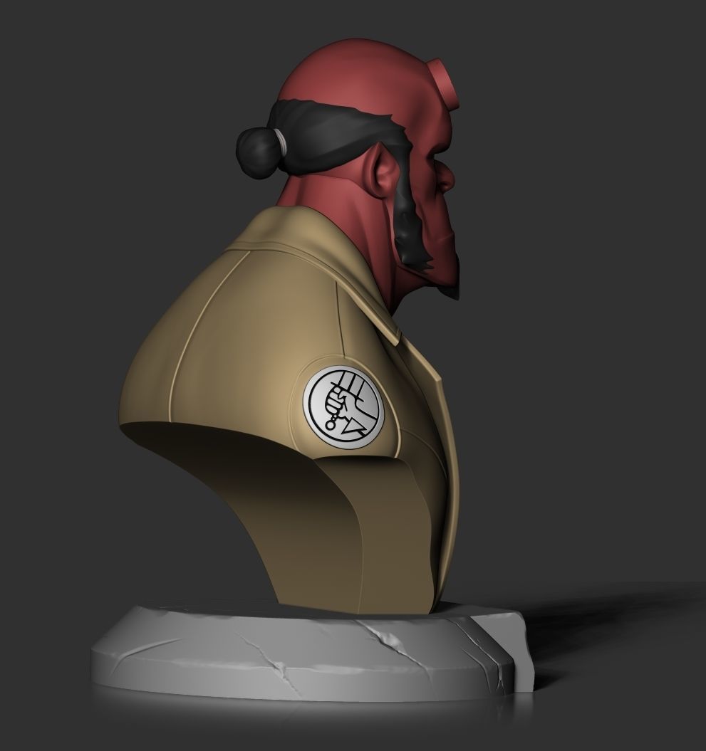 HELLBOY 3D print model_12