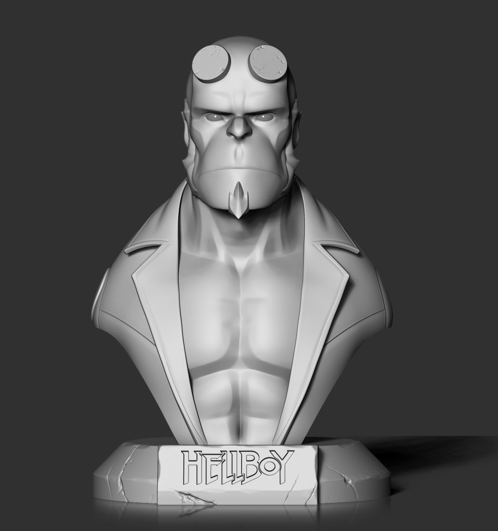 HELLBOY 3D print model_13