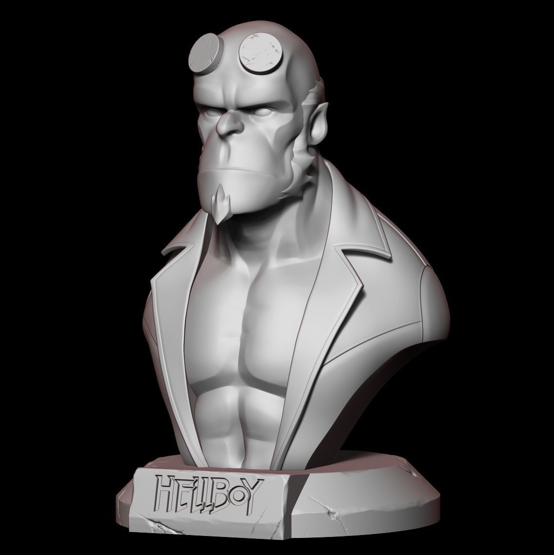 HELLBOY 3D print model_17