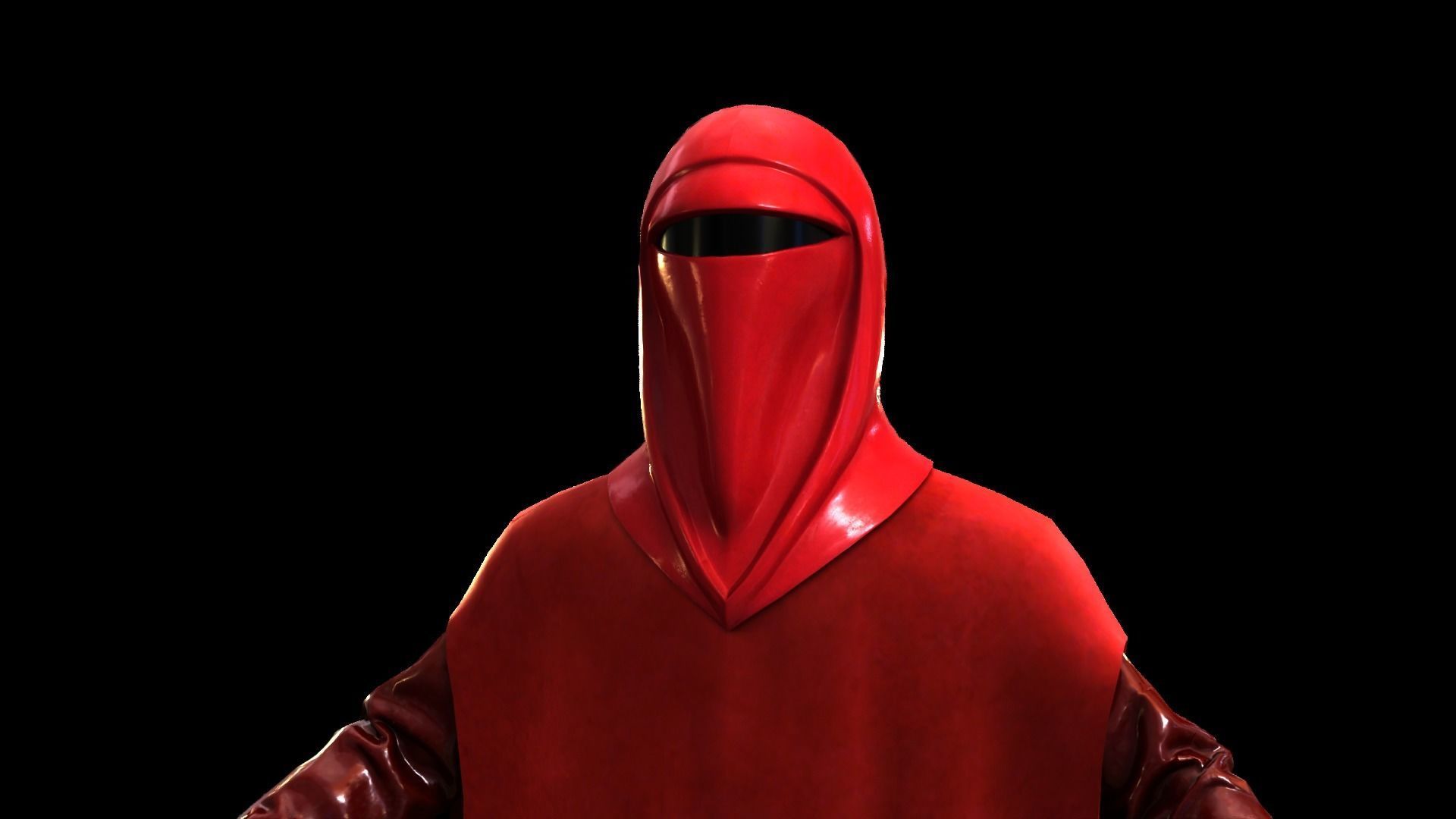 Guardian Imperial Soldier Low-poly 3D model_11