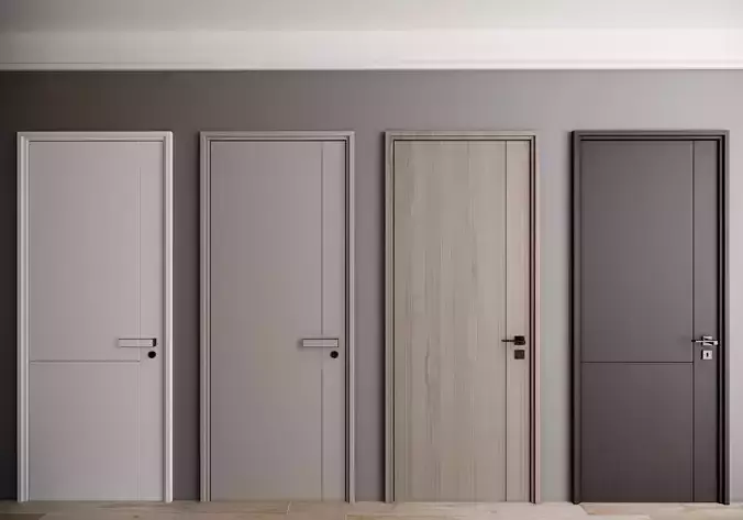 Door Modern bedroom-door-entrance door-wooden door