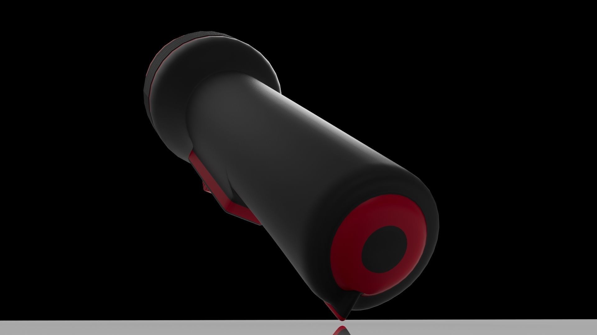 Torch Low-poly 3D model_5