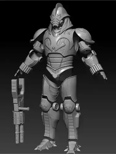 Durge Comic Version Wearable Armor 3D print Files 3D print model