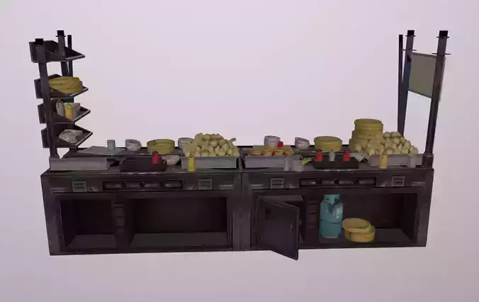 Chinatown Fast Food Stall