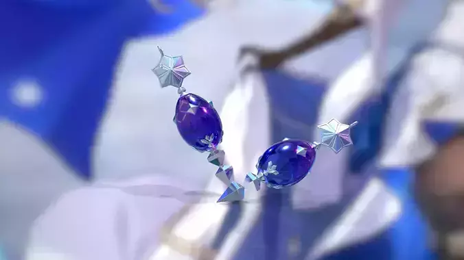 Bronya Earrings Honkai Star Rail