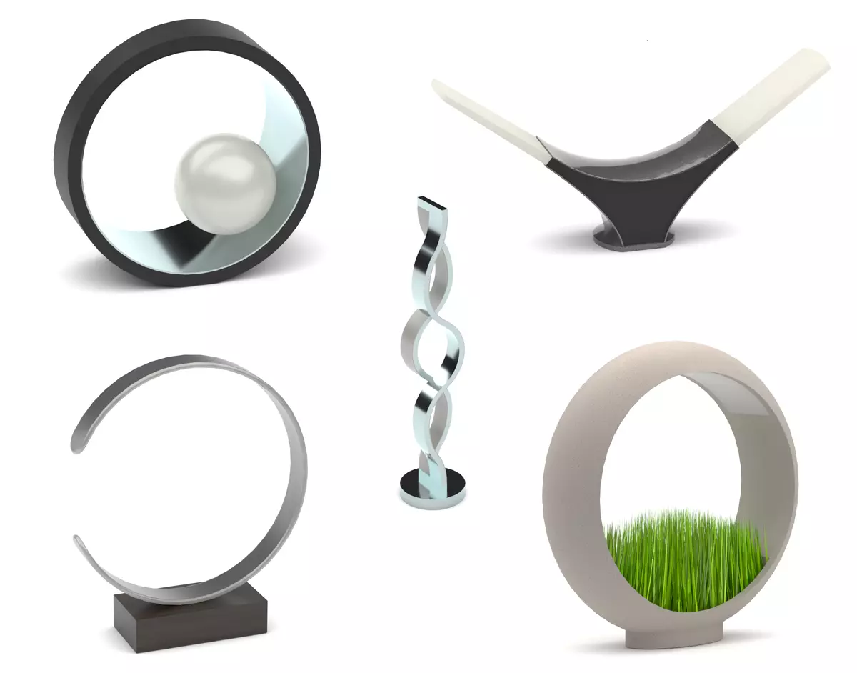 Table lamp 3D Model Collection_0