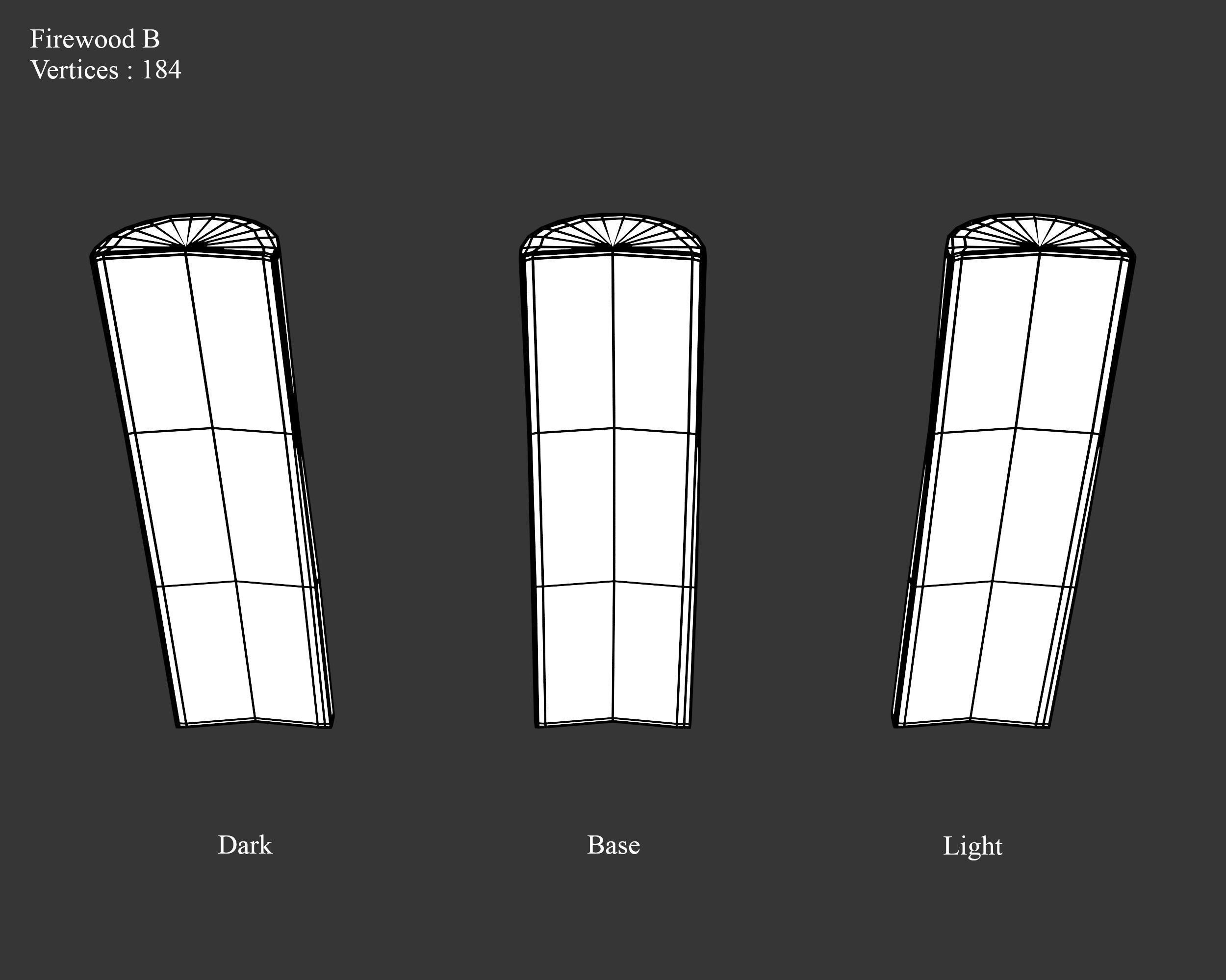 Medieval Collection Camp Fire Wood Set _6