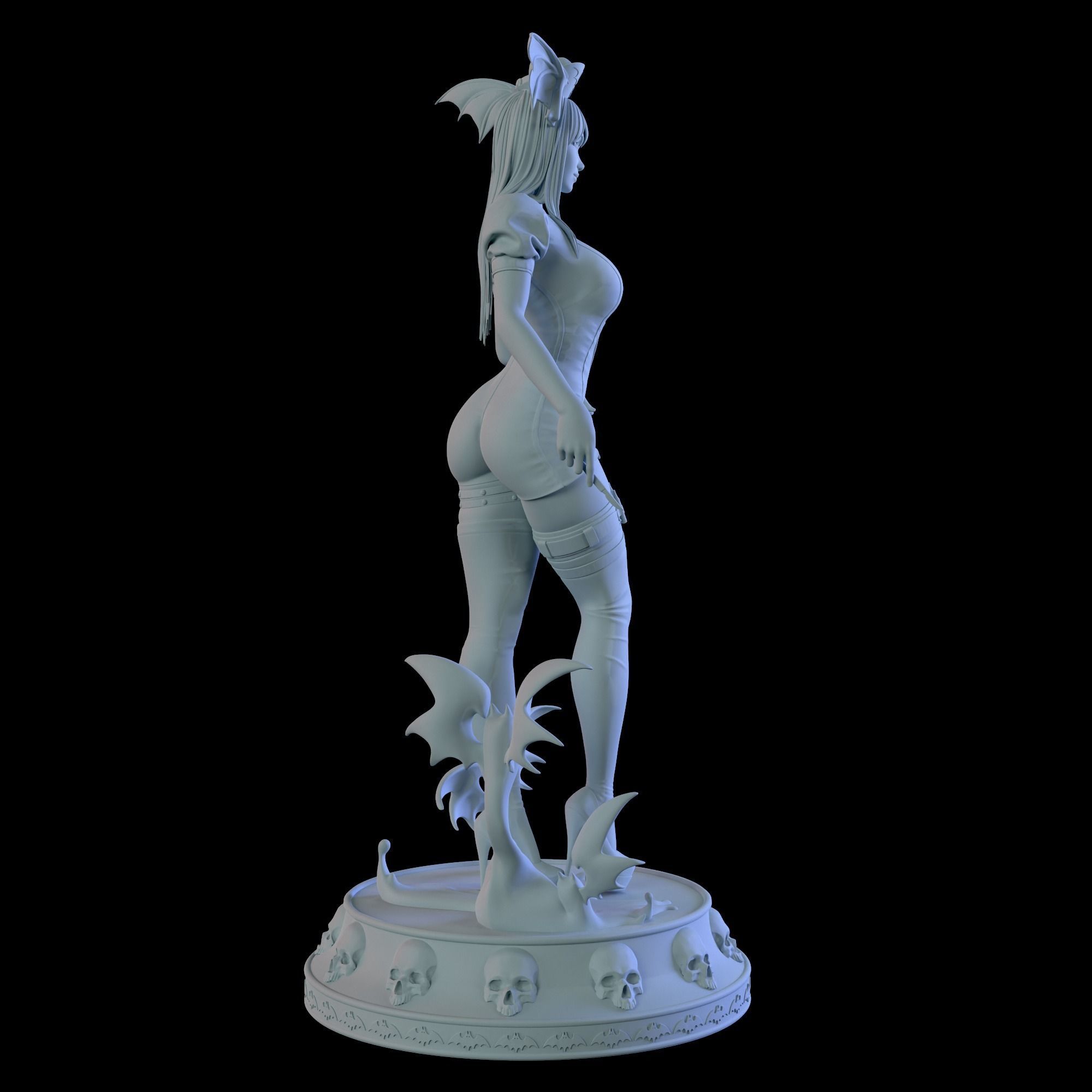 Nurse Morrigan Aensland 3D print model_16