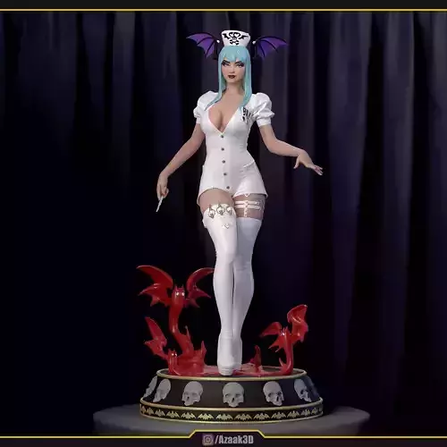 Nurse Morrigan Aensland 3D print model