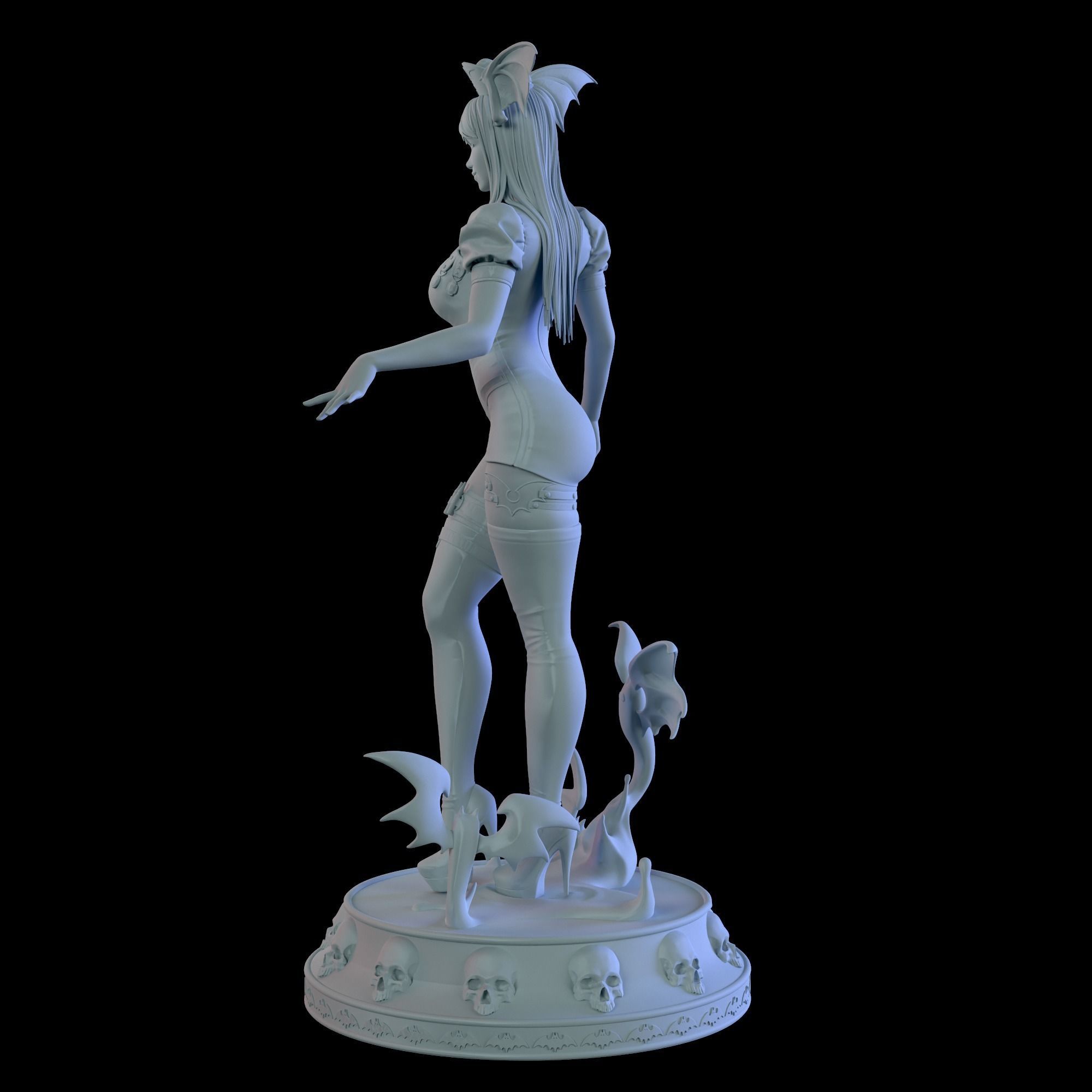 Nurse Morrigan Aensland 3D print model_27
