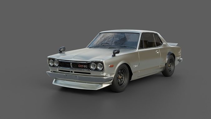 Nissan Skyline GTR 3D model