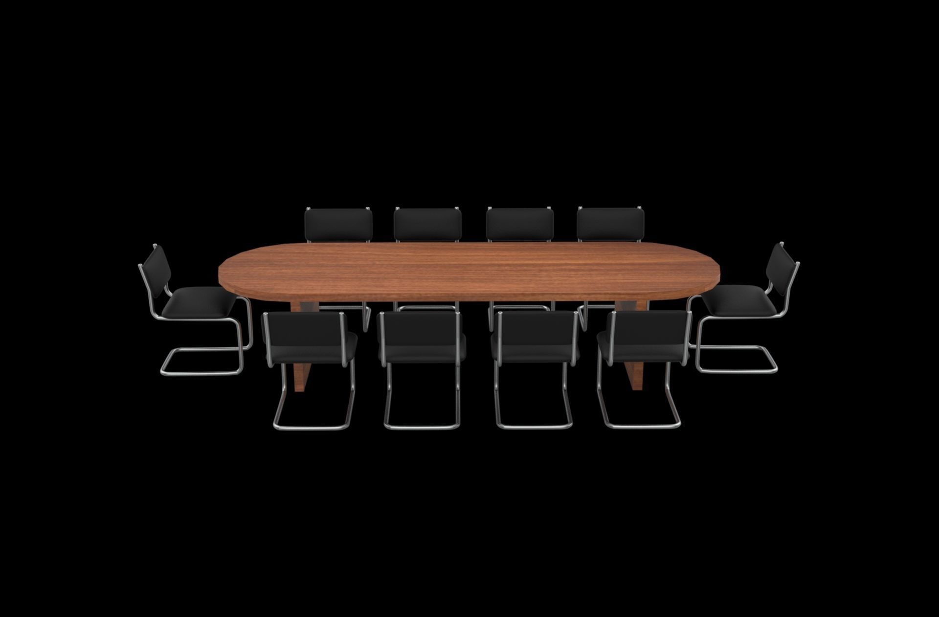 table model Low-poly 3D model_2