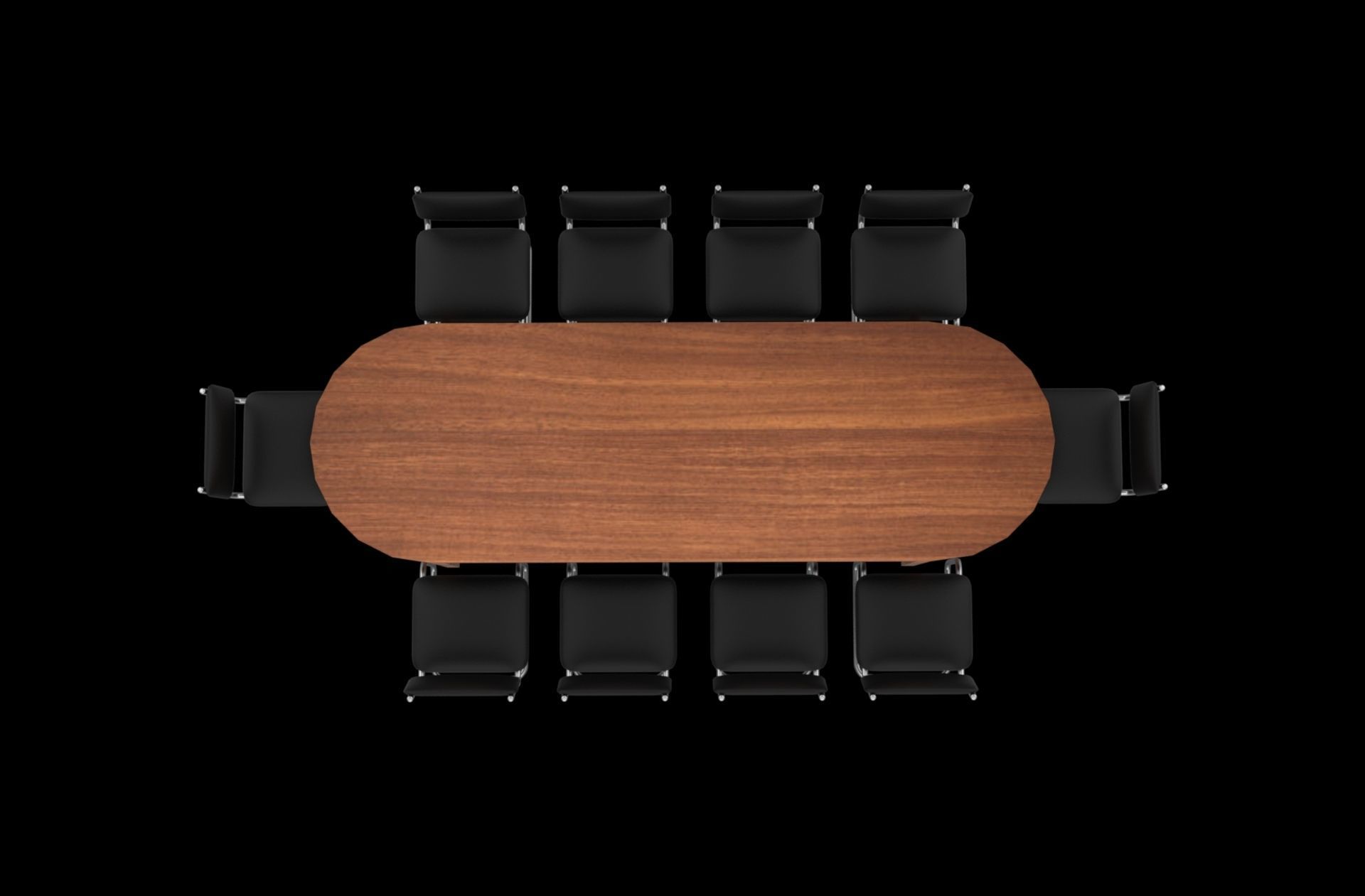 table model Low-poly 3D model_3