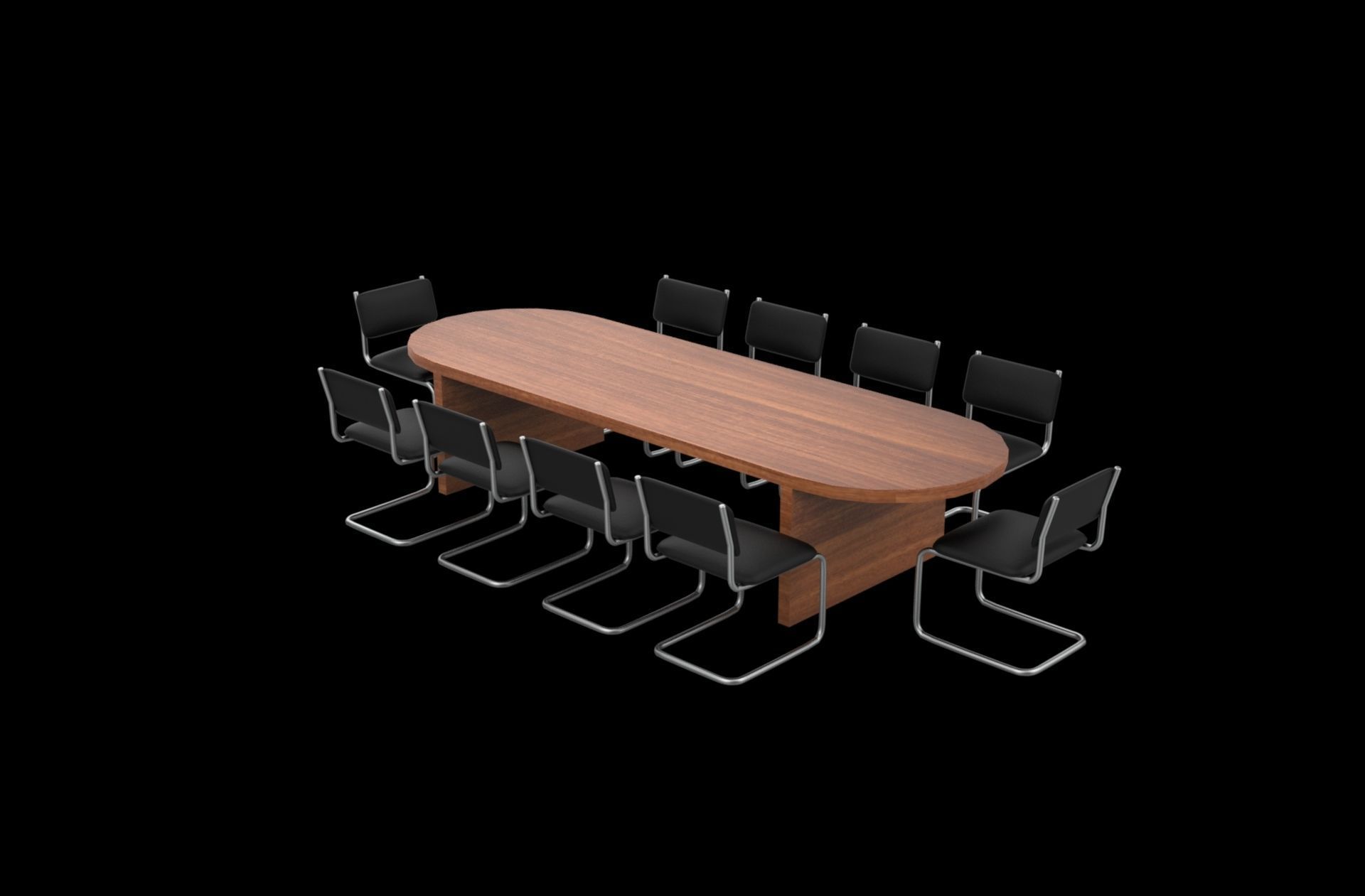 table model Low-poly 3D model_1