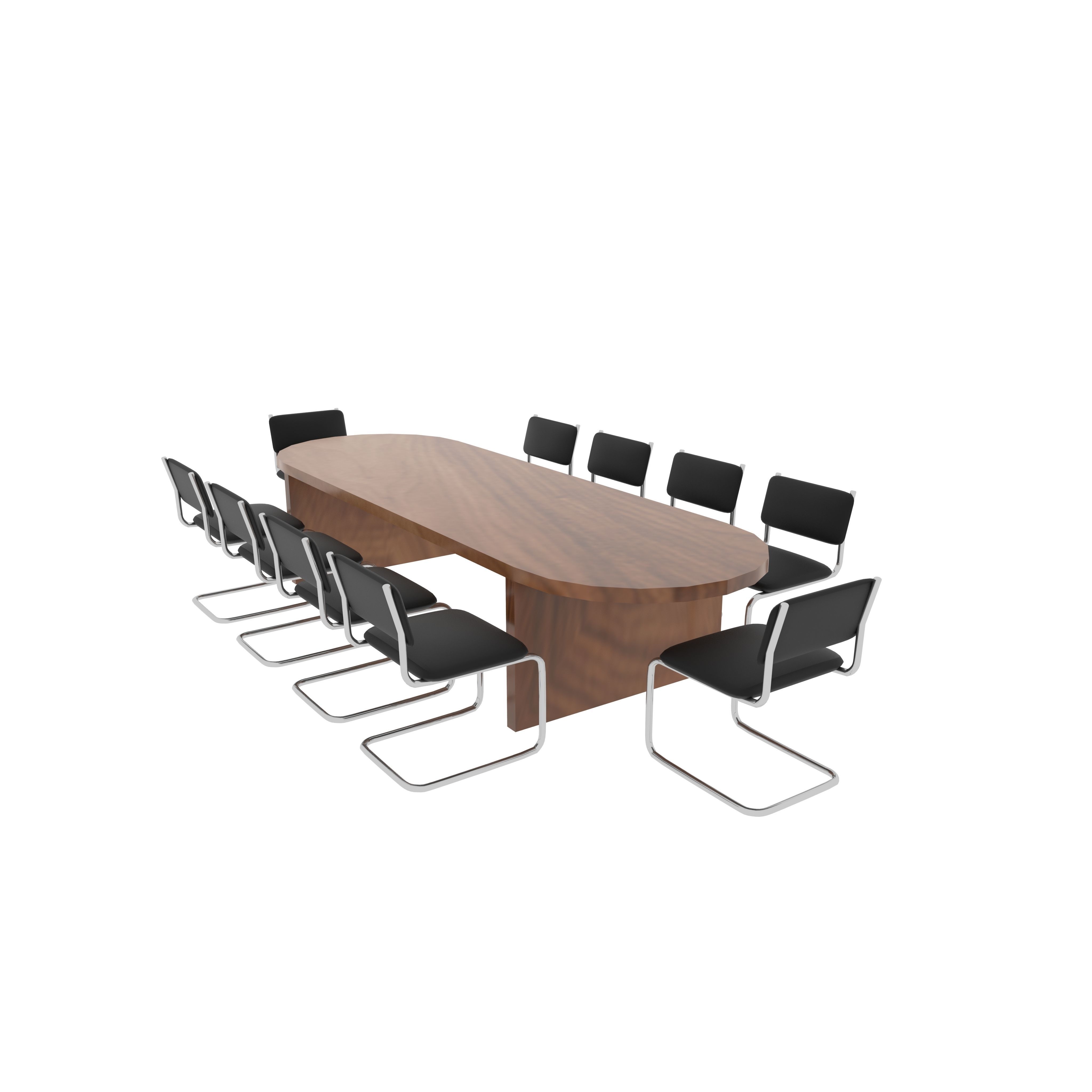 table model Low-poly 3D model_7