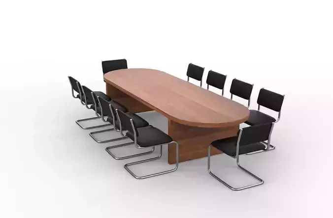 table model Low-poly 3D model