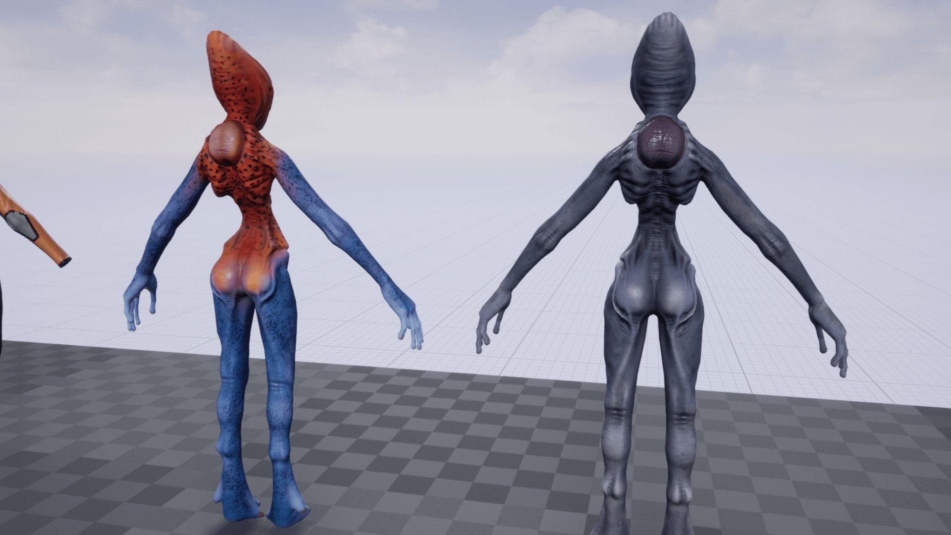 Alien Striscils Low-poly 3D model_29