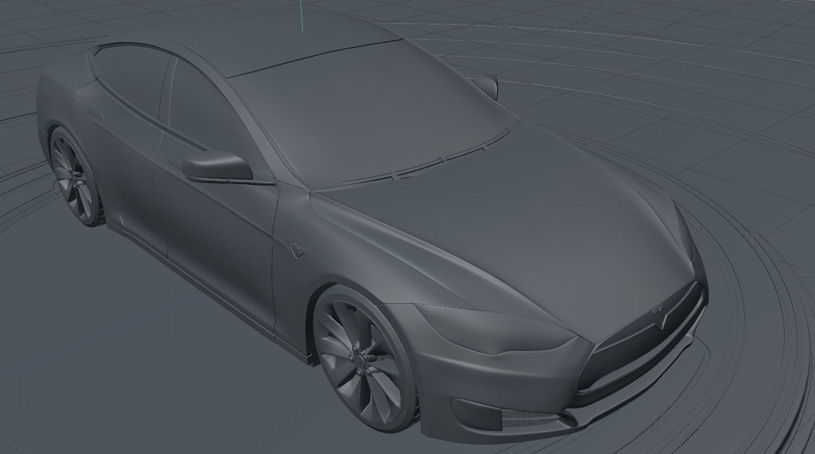 tesla-mode s final-v2 car 3D model_3