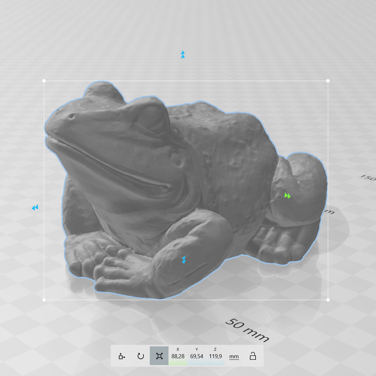 Toad for 3d print 3D print model_3