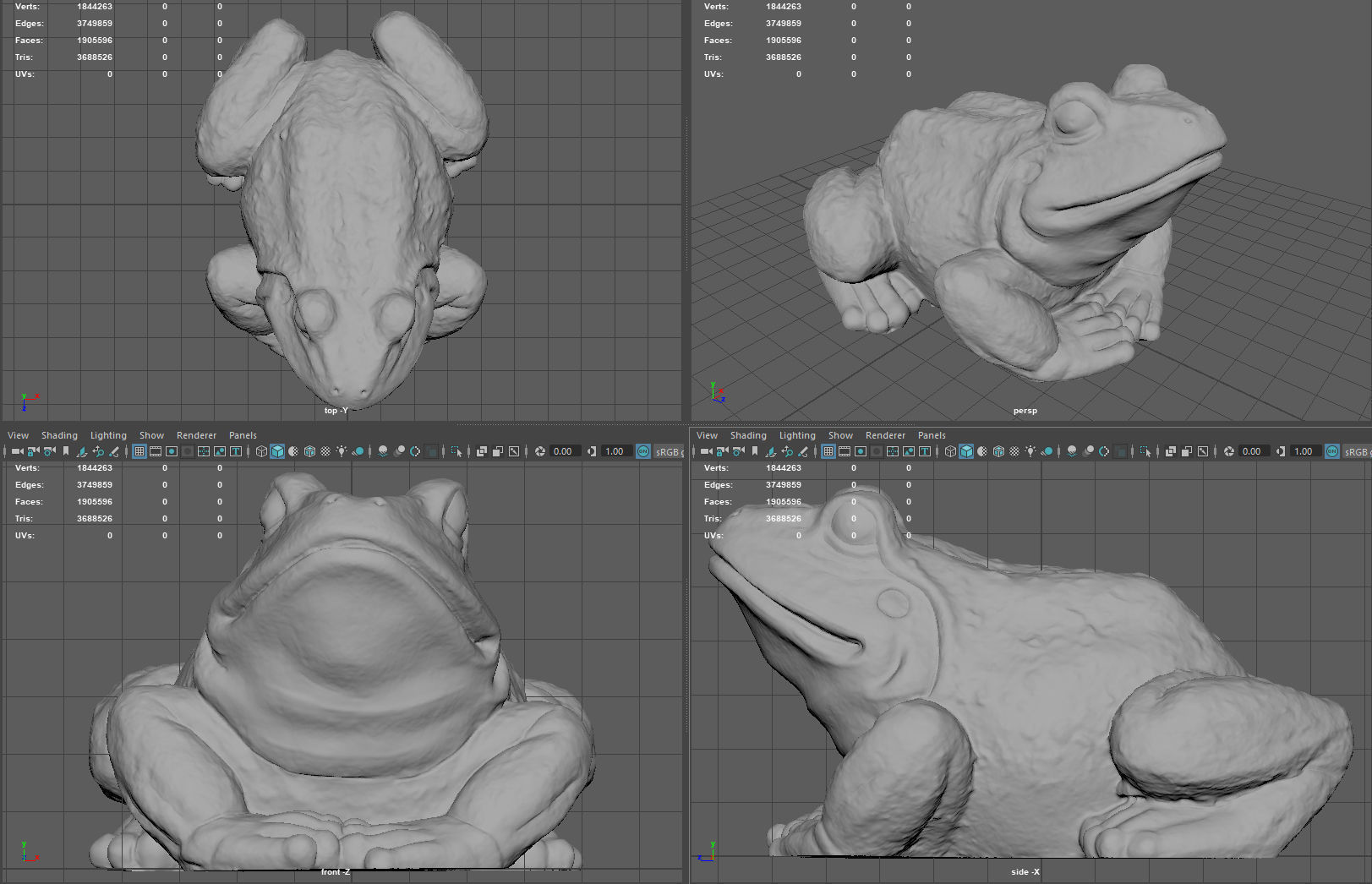 Toad for 3d print 3D print model_7