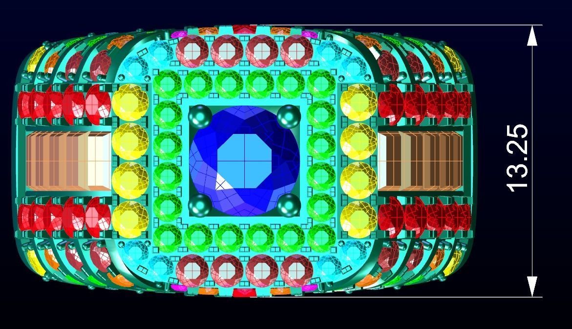 Men Ring 2 3D print model_5