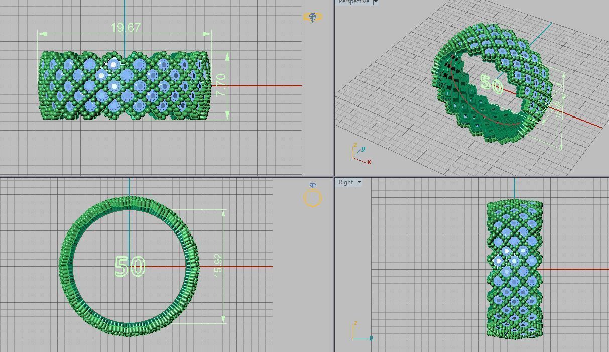 jewellry ring 3D print model_10